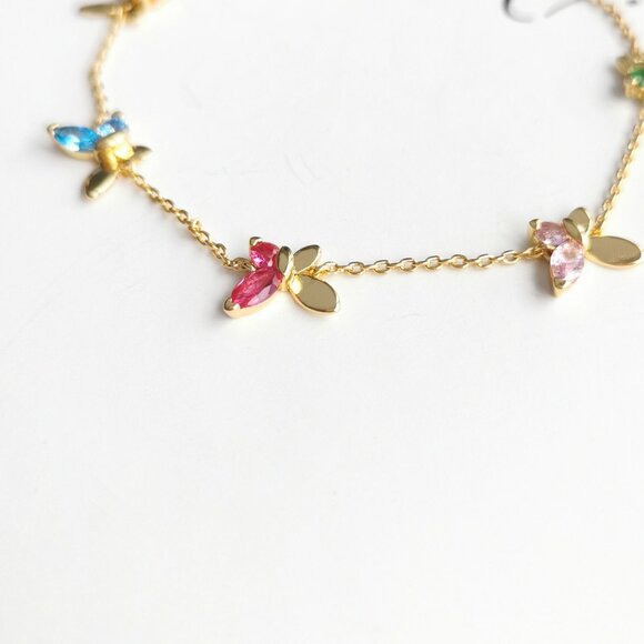 Kate Spade social butterfly multi color bracelet - Picture 2 of 3